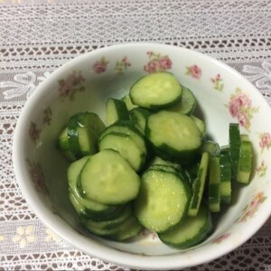 きゅうりの中華風 漬け物♪ サラダ ♪